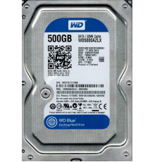 Накопитель HDD SATA  500GB WD Blue 7200rpm 32MB (WD5000AZLX) Refurbished