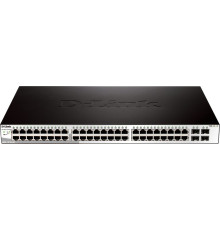 Комутатор D-Link DGS-1210-52 48Port Gbit, 4SFP, Smart