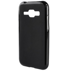 Чохол-накладка Drobak Elastic PU для Samsung Galaxy J1 SM-J100 Black (216941)