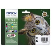 Комплект картриджей EPSON (T079A) Stylus Photo P50/PX660/720WD/820FWD (C13T079A4A10) Multipack (Bk,C,M,Y,LC,LM)