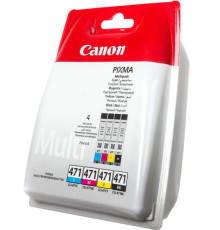Картридж Canon (CLI-471) PIXMA MG5740/MG6840 Bk/C/M/Y (0401C004) MultiPack
