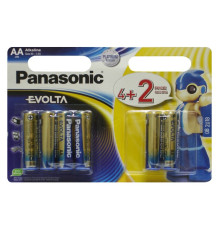 Батарейка Panasonic Evolta AA/LR06 BL 4+2 шт