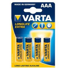 Батарейка Varta Longlife AAA/LR03 BL 4шт