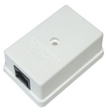 Розетка Atcom (15253) зовнішня UTP 5e 1-порт RJ 45