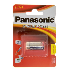 Батарейка Panasonic CR 123A BL 1шт
