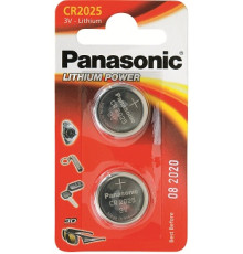 Батарейка Panasonic CR 2025 BL 2шт