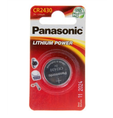 Батарейка Panasonic CR 2430 BL 1шт