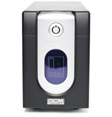 ИБП Powercom IMD-1200AP LCD, Lin.int., AVR, 6 х IEC, USB, RJ-45, металл (00210138)