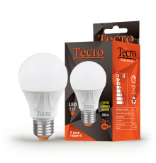 Лампа світлодіодна Tecro 7W E27 3000K (PRO-A60-7W-3K-E27)