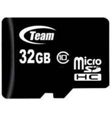Карта памяти MicroSDHC  32GB Class 10 Team (TUSDH32GCL1002)