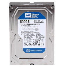 Накопитель HDD SATA  500GB WD Blue 7200rpm 16MB (WD5000AAKX) Refurbished