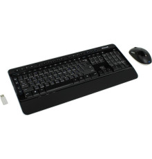 Комплект (клавіатура, мишка) бездротовий Microsoft Desktop 3050 (PP3-00018) Black USB