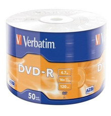DVD-R Verbatim (43788) 4.7GB 16x Wrap, 50 шт