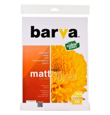 Фотобумага Barva Economy матовая 220г/м2 A4 20л (IP-AE220-209)