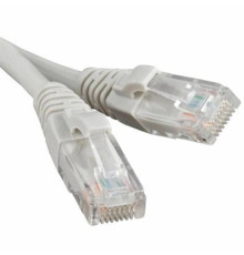 Патч-корд литий, UTP, RJ45, Cat.5e, 20m, сірий