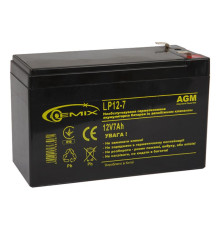 Аккумуляторная батарея Gemix 12V 7AH (LP12-7.0) AGM