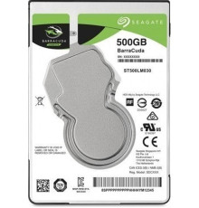 Накопитель HDD 2.5" SATA  500GB Seagate BarraCuda 5400rpm 128MB (ST500LM030)