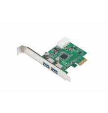 Контроллер PCI-E 2xUSB 3.0 Gembird (UPC-30-2P)