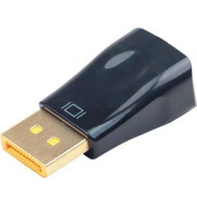Адаптер Cablexpert DisplayPort - VGA (M/F), черный (A-DPM-VGAF-01) пакет