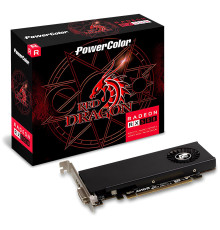 Видеокарта AMD Radeon RX 550 4GB GDDR5 Red Dragon LP PowerColor (AXRX 550 4GBD5-HLE)