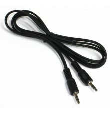 Аудіо-кабель Cablexpert 3.5 мм - 3.5 мм (M/M), 5 м, Black (CCA-404-5M)