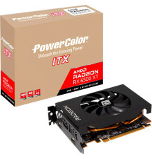 Видеокарта AMD Radeon RX 6500 XT 4GB GDDR6 ITX PowerColor (AXRX 6500 XT 4GBD6-DH)