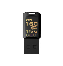 Флеш-накопичувач USB 16GB Team C171 Black (TC17116GB01)