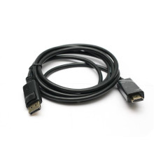 Кабель PowerPlant (KD00AS1237) DisplayPort-HDMI, 1.8м, Black