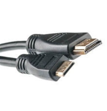 Кабель PowerPlant (KD00AS1246) miniHDMI-HDMI v1.3, 5м, Black