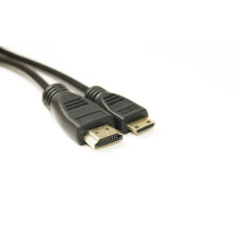 Кабель PowerPlant (KD00AS1273) HDMI-miniHDMI v1.4, 2м, Black