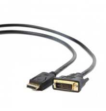 Кабель Cablexpert DisplayPort - DVI (М/М), 3 м, чорний (CC-DPM-DVIM-3M)