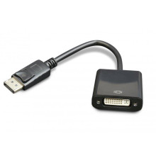 Адаптер Cablexpert DisplayPort - DVI (M/F), 0.1 м, Black (A-DPM-DVIF-002)