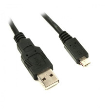 Кабель Viewcon USB - micro USB (M/M), 1.5 м, Black (VW 009-1,5м.)