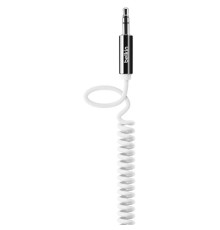 Аудио-кабель Belkin (AV10126cw06-WHT) Mixit Coiled jack 3.5-jack 3.5 1.8м White