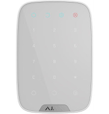 Беспроводная сенсорная клавиатура Ajax KeyPad White (8706.12.WH1/38249.12.WH1)