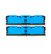 Модуль пам`ятi DDR4 2x8GB/3200 GOODRAM Iridium X Blue (IR-XB3200D464L16SA/16GDC)