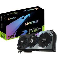 Відеокарта GF RTX 4080 Super 16GB GDDR6X Aorus Master Gigabyte (GV-N408SAORUS M-16GD)
