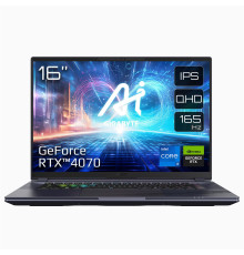 Ноутбук Gigabyte Aorus 16X (2024) (AORUS 16X ASG-53UAC54SH) Midnight Gray