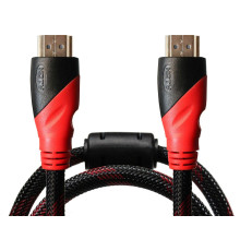 Кабель Grand-X HDMI - HDMI, (M/M), 1.5 м, Black-Red (HDN-1080P)