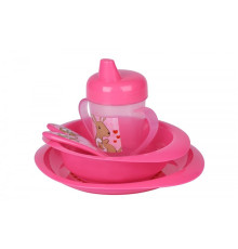 Набор посуды Nuvita NV1495 Pink