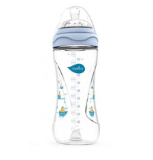 Бутылочка для кормления Nuvita Mimic 330мл 4м+ NV6050 Blue