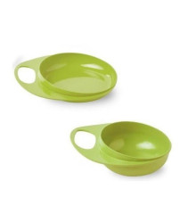 Набор детских тарелок Nuvita Easy Eating NV8461 Lime