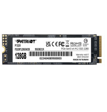 Накопичувач SSD   128GB Patriot P320 M.2 2280 PCIe 3.0 x4 NVMe TLC (P320P128GM28)