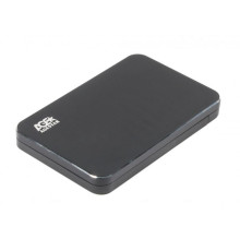 Внешний карман AgeStar SATA HDD/SDD 2.5", USB3.1, алюминий, Black (31UB2A18)