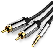 Кабель Vention 3.5 мм - 2.5 мм (M/M), 2 м, Black (BALBH)