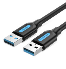 Кабель Vention USB - USB V 3.0 (M/M), 0.5 м, Black (CONBD)