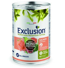 Влажный корм для собак Exclusion Adult Salmon All Breeds с лососем 400 г
