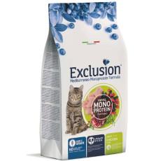Сухой корм для взрослых кошек Exclusion Cat Adult Chicken с курицей 300 г