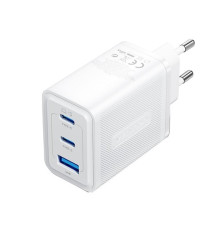 Мережевий зарядний пристрій Vention GaN III PD 65W QC3.0 5A White (FERW0-EU)