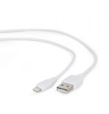 Кабель Cablexpert USB - Lightning (M/M), 0.1 м, білий (CC-USB2-AMLM-W-0.1M)
